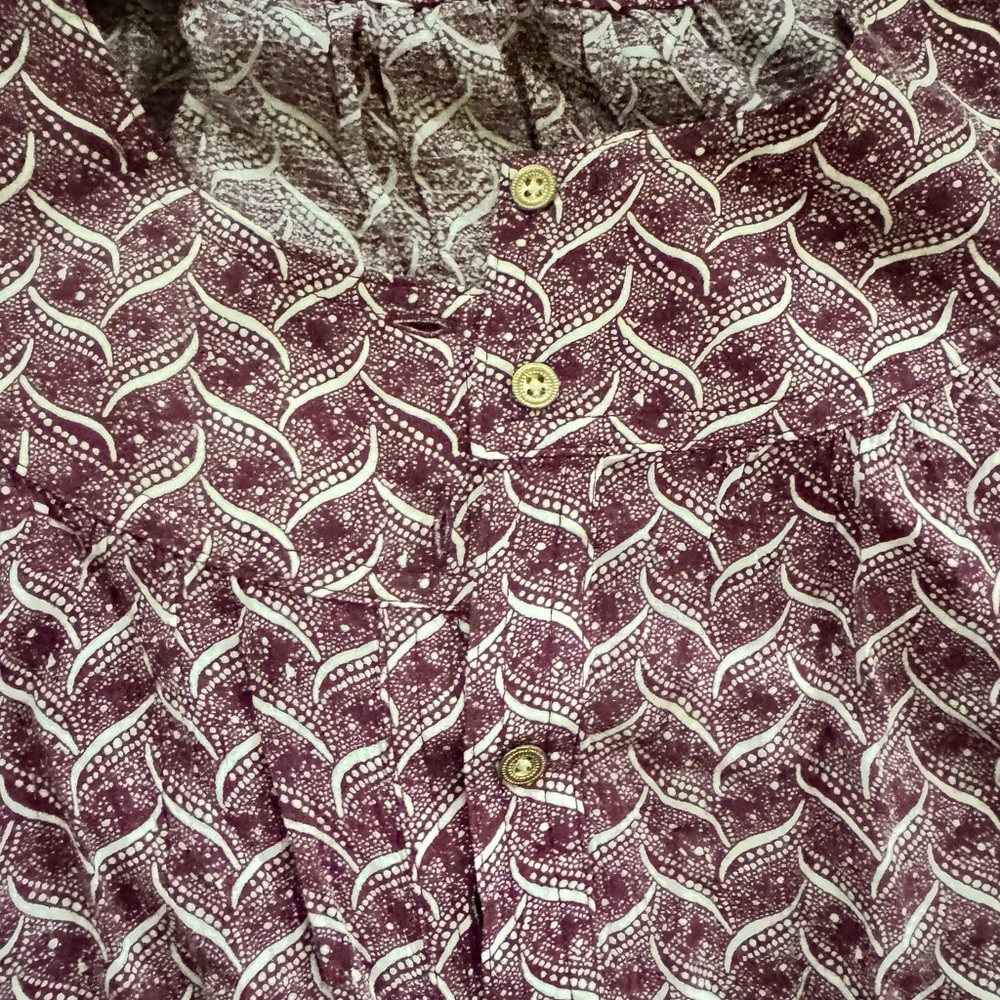 Maeve Sophisticated, Button-Down Pattern Cute Pre… - image 4